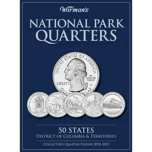 National Park Quarters: 50 States + District of Columbia & Territories: Collector's Quarters Folder 2010 -2021 (Warman's Collector Coin Folders) Hardcover – August 9, 2010