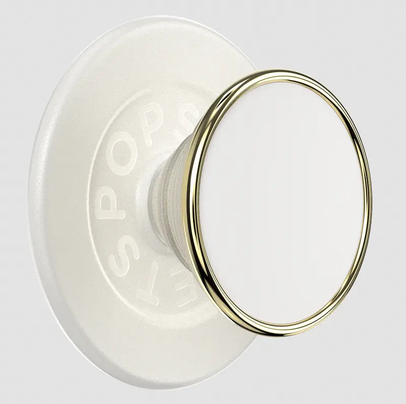 PopSockets Enamel Coconut Cream MagSafe PopGrip, Mobile Phone Accessory, Phone Holder Mount, Accessories