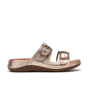 Clarks Womens Cecily Step Flat Sandals,Sliders