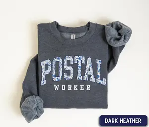 Postal Worker Sweatshirt / Short Sleeve T-SHIRT , Mail worker, Postal Worker, Mail Worker Shirt, Gift For Postal Worker Mail Lady Shirt Gift
