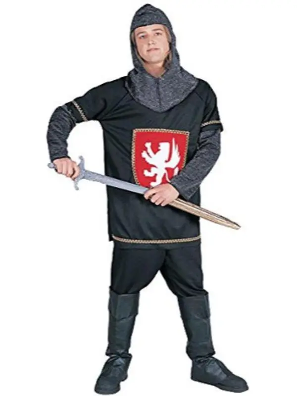 Adult Medival Knight Costume (Size: Standard 42-46)