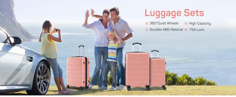 [Deal] Carry-On Luggage, Hard Shell Rolling Suitcase for Travel Expandable Lightweight with Spinner Wheels TSA Lock