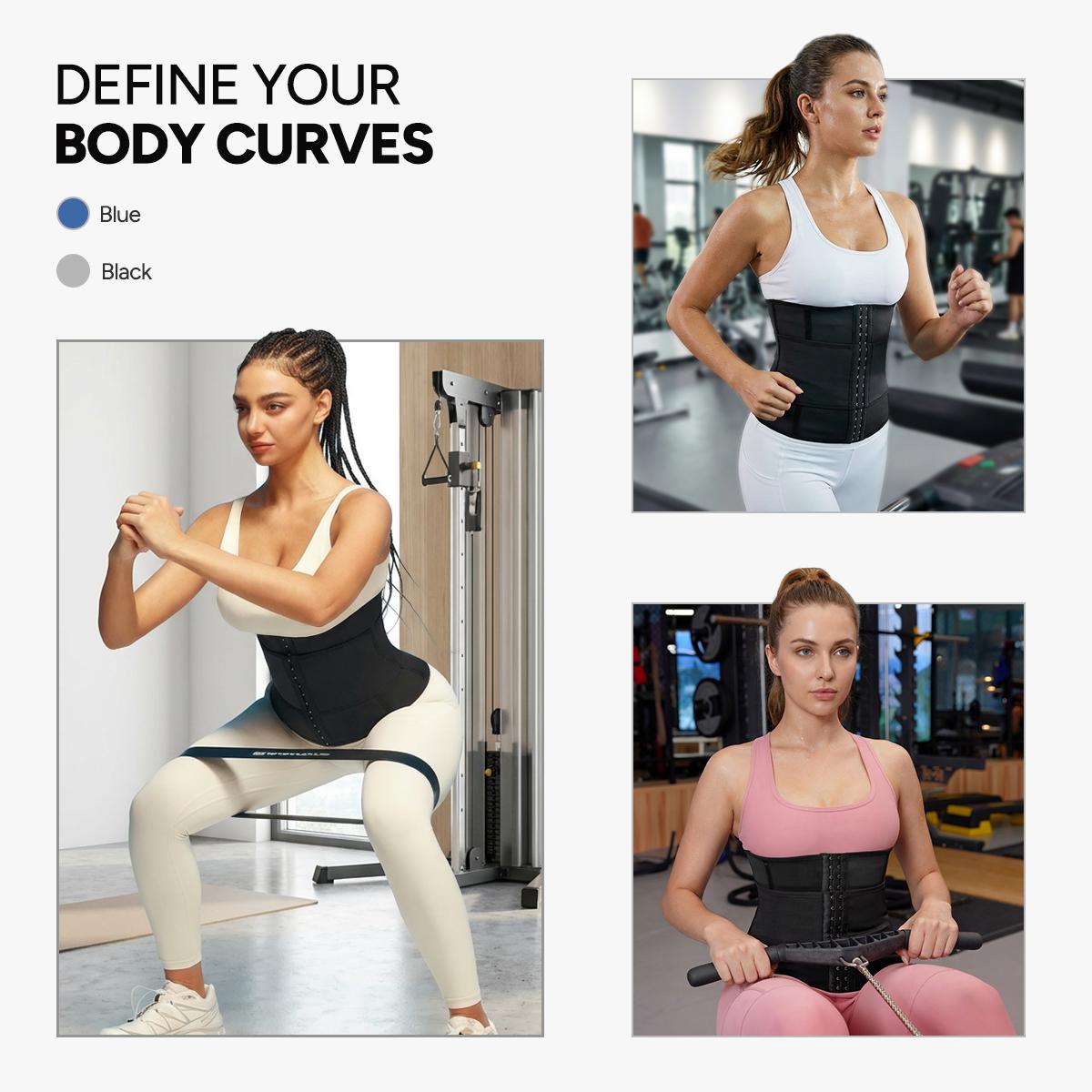 【LIVE】Nebility Women’s Sauna Suit Waist Trainer Sweat Band with Waist Support for Stomach Slimming Workout Belt Promotes Sweating