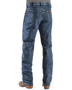 Wrangler Men's Premium Performance Advanced Comfort Mid Stone Jeans - 1047Macms