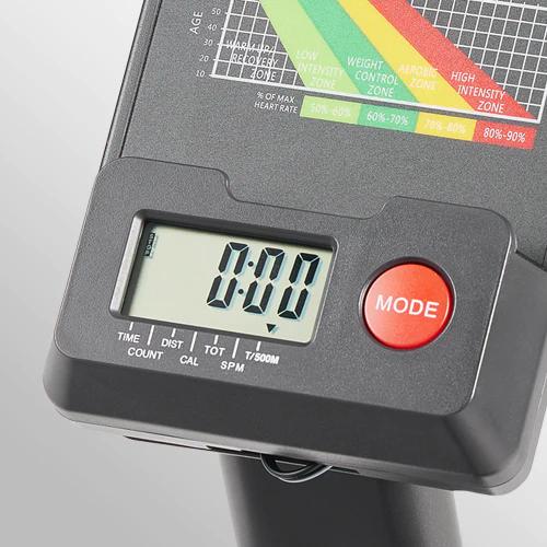 Sunny Health & Fitness Smart Full Motion Rowing Machine, Home Gym Workout Fitness, 360° Full Range of Motion, 12 Adjustable Resistance Levels, Performance Monitor, Low-Impact Rowing for Core/Arms/Legs/Glutes/Back, 350 lbs Capacity