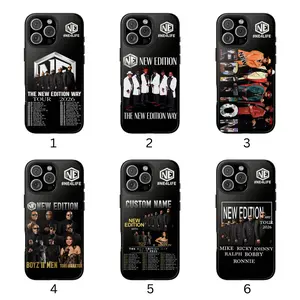 New Edition Ne4life Phone Case for iPhone, for Samsung, Phone Accessories, Cute Phone Case, Fashion Case, Phone Case for Boyfriend, for Girlfriend, Creative Dual Layer Case