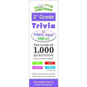 USED-Let's Leap Ahead 2nd Grade Trivia: The Game of 1,000 Questions for You and Your Friends! by Lluch, Alex A. (Paperback)