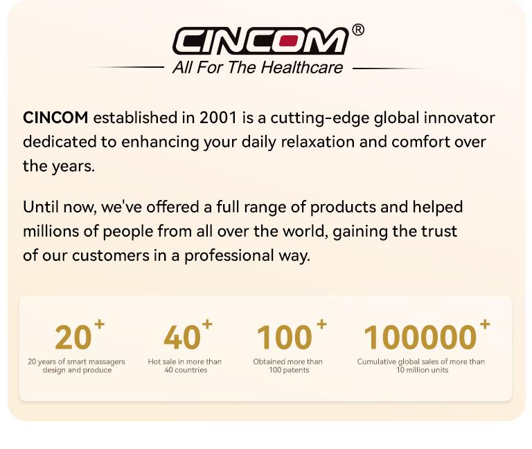 Big Promotion CINCOM Brand New Hand Massager, Cordless Finger Massager with Heat and Vibration, Adjustable Intensity and Temperature, with Clear Visible LED Screen, Rechargeable, Comfort, Great as a Gift for Friends or Family, Comfort