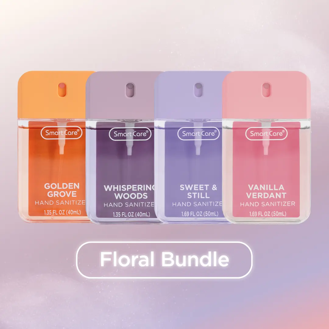 Smart Care Floral Hand Sanitizer Bundle Smart Care Floral Hand Sanitizer Bundle