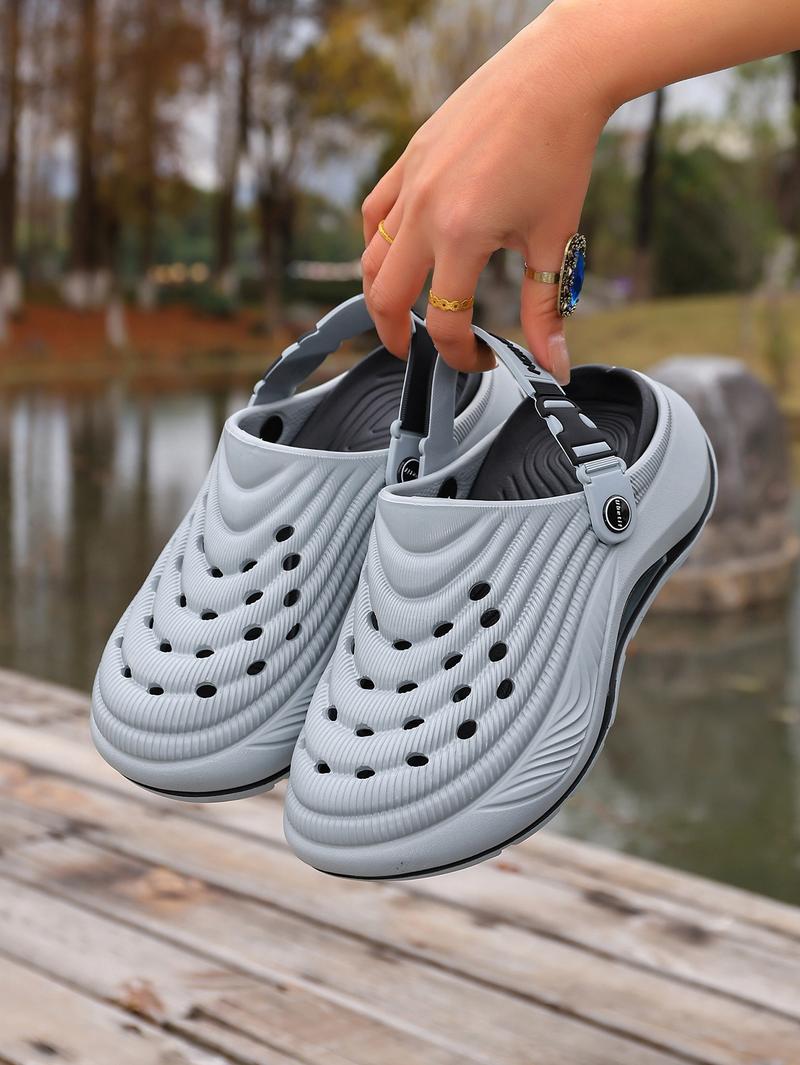 Ubetif Summer Women's Clogs Outdoor Thick Sole Non-Slip Odor Resistant Durable Quick Drying Soft Beach Sandals Ubetif Summer Women's Clogs Outdoor Thick Sole Non-Slip Odor Resistant Durable Quick Drying Soft Beach Sandals