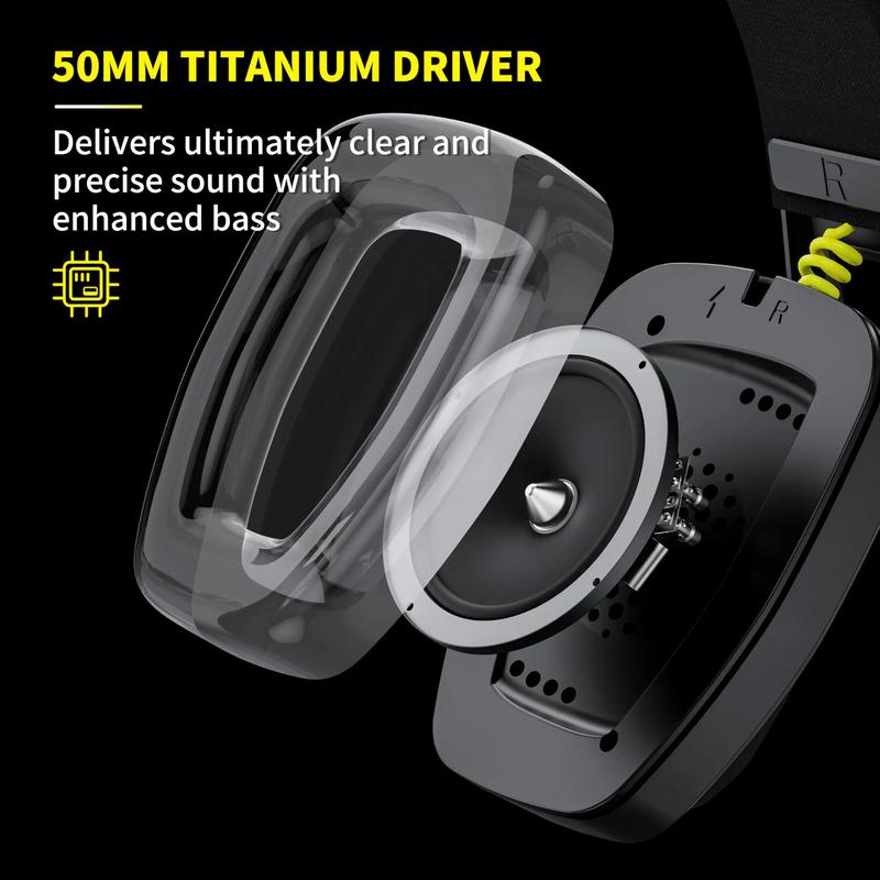 BW06 Dual-Mode Gaming Headset – Low-Latency 2.4GHz & Bluetooth Wireless