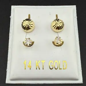 14k gold earrings