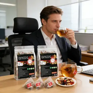 Herbal Kidney Tea Gift Set contains 30 packets per bag. It features a natural herbal formula, a rich flavor, and is caffeine-free. It can make your body healthier, and you really need it. Ginseng Detox Liver Support treasure organic cleanse tea