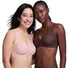 Womens Comfortable Wireless Bras Bralettes  Tshirts Bras Deep V Everyday Bras plus size bra   Plunge Bralette Comfortable support