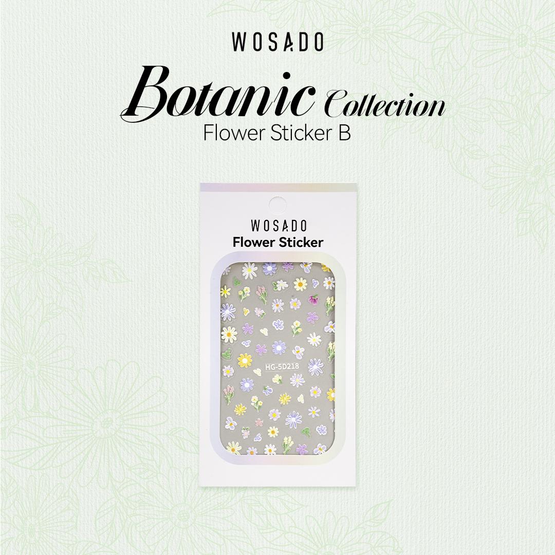 Wosado Flower Decorative Sticker