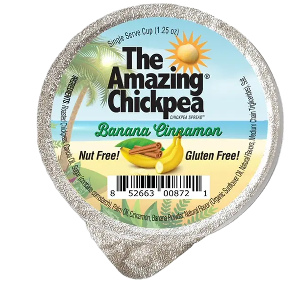 The Amazing Chickpea® Banana Cinnamon Mini-Cups (1.25 oz)