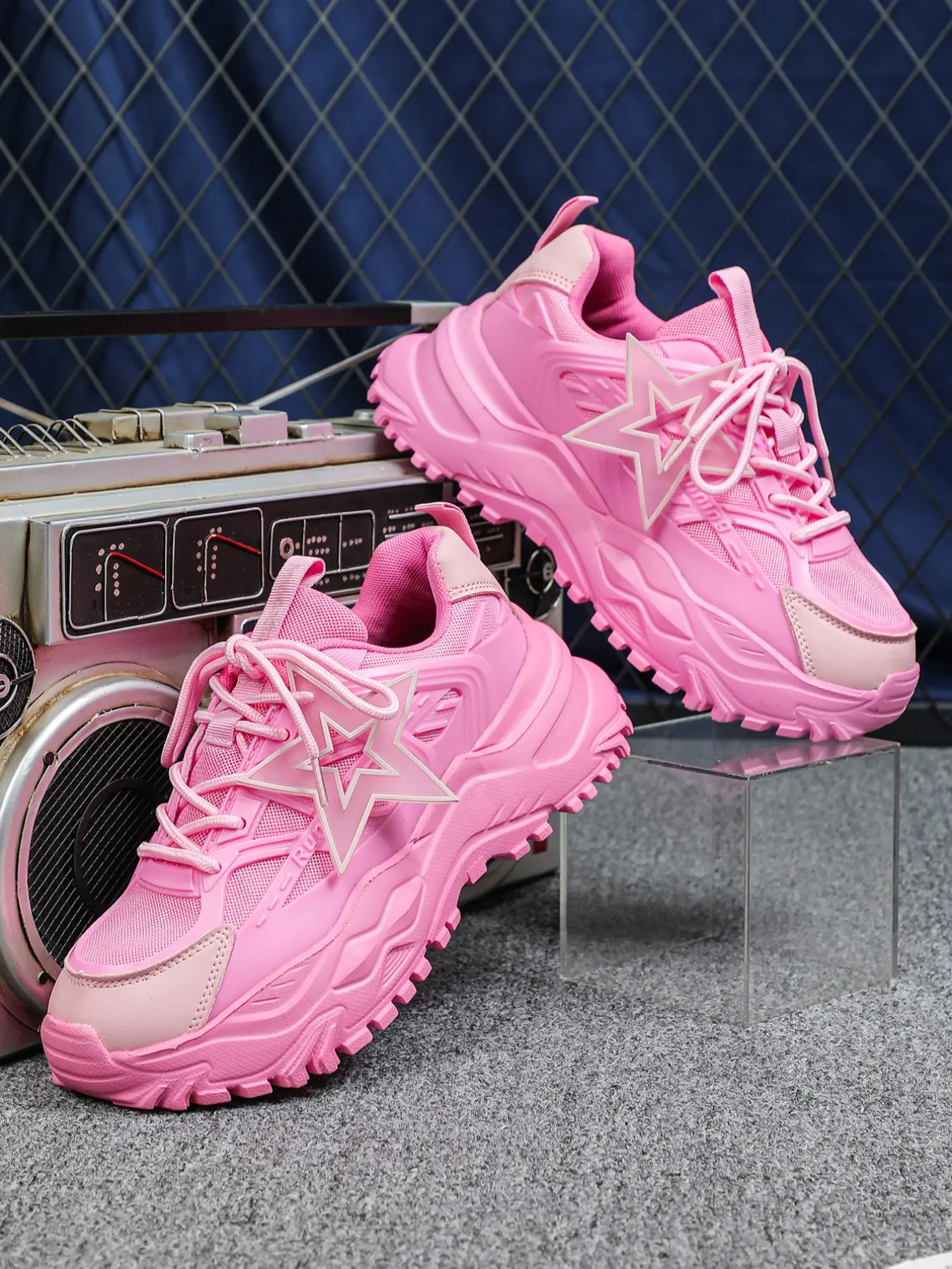 Men's Casual DIY Detachable Decorative Sneakers, Trendy Walking Sneakers, Stylish Breathable Lightweight Sneakers, Fashionable Casual Sneakers, Comfortable Low Top Lace-Up Shoes for All Seasons