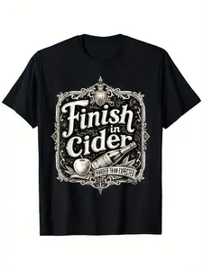 Funny Dirty Party Adult Humor Graphic Shirts Mccockin Cider T-Shirt, Suitable for Mens & Womens Outdoor T-Shirt, 100%cotton, S-XXXL