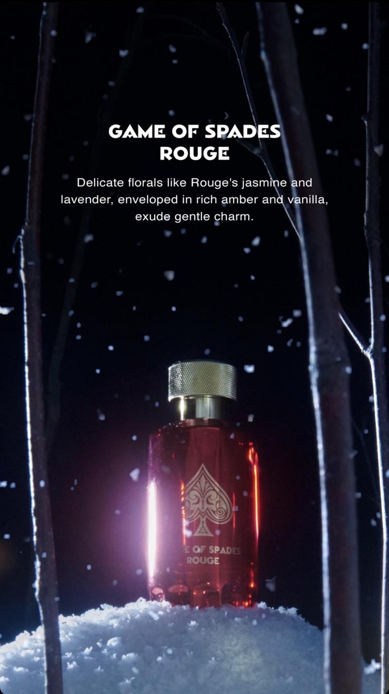 Game of Spades Rouge Extrait 100 ML (3.4 oz) by Jo Milano Paris
