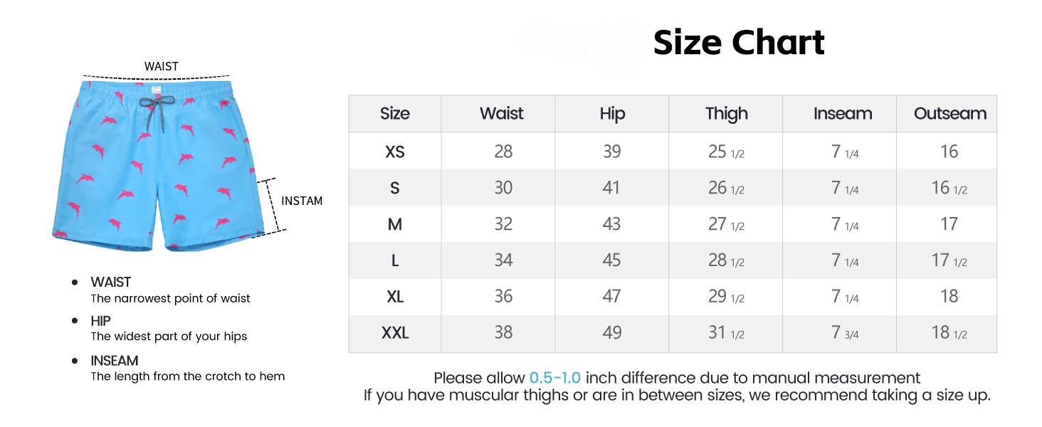 Mens Swim Trunks with Compression Liner 7" Stretch Beach Shorts Quick Dry with Pockets No-Chafing Board Shorts Swimming Activewear