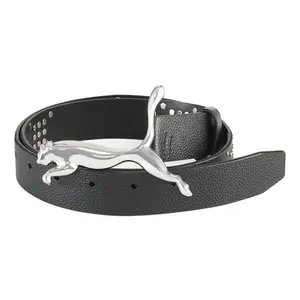 PUMA Mens X Cat Belt Casual - Black, White