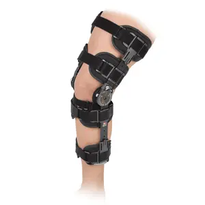 Breg Revolution 3 Advanced Knee Brace for Post Surgery Recovery - Professional ROM Control & Ligament Support