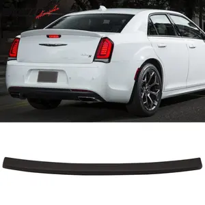 Rear Spoiler Wing for Chrysler 300 2011-2023 Matte Black ABS