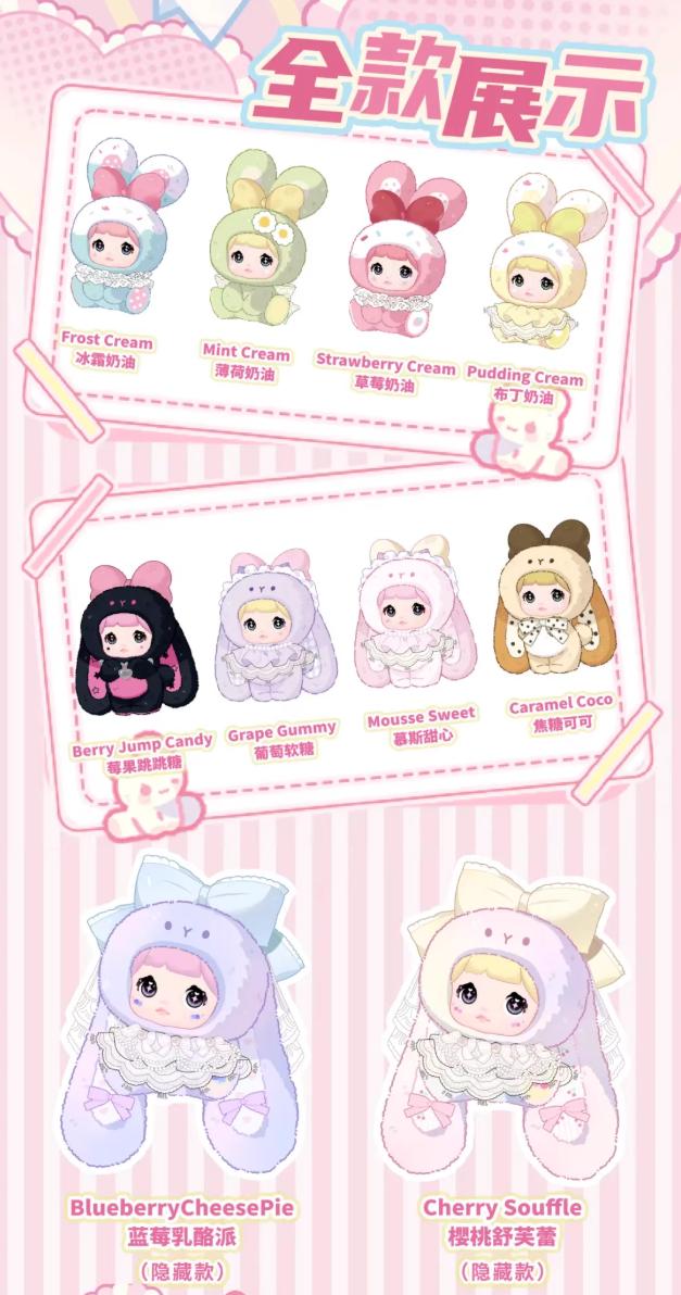 Nommi MiBao Sweat Bunny Series Plush Blind Box