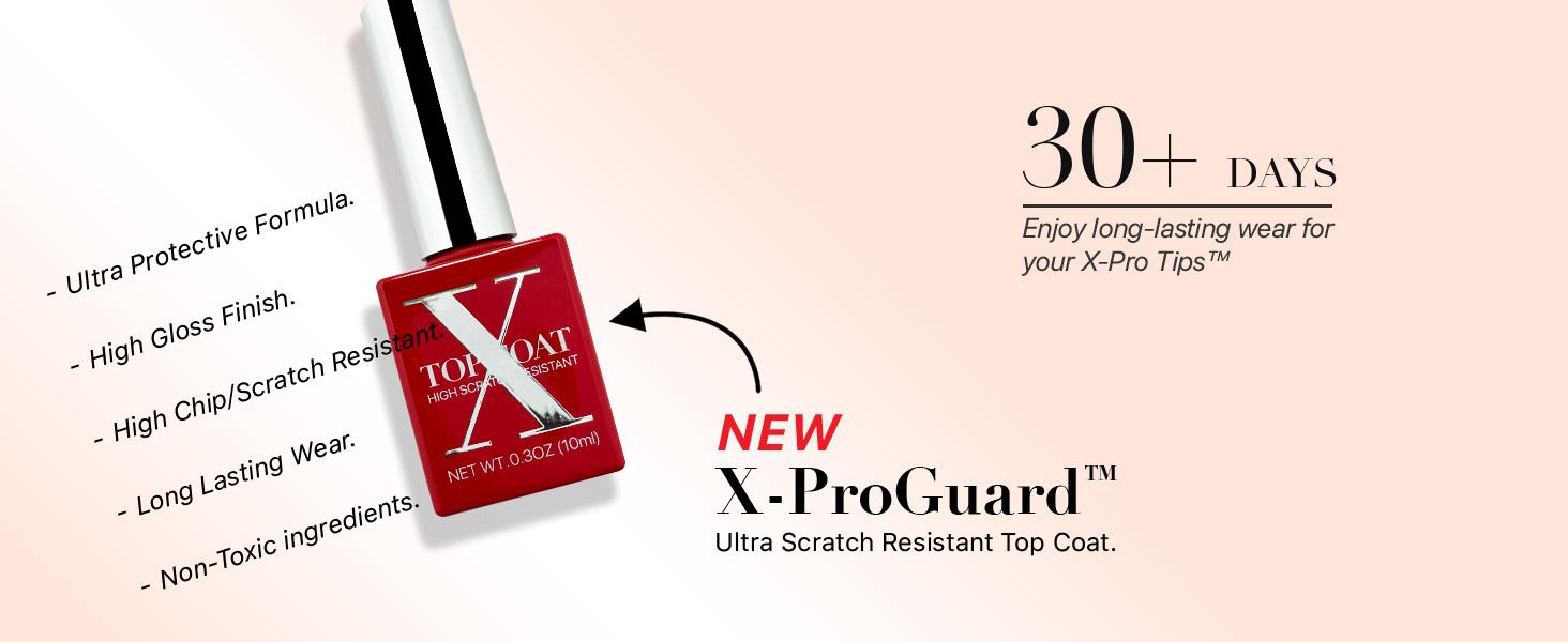 SXC Cosmetics X-Pro Tips French Tip Press on Nails – French Red Edition Starter Kit 150PCS, 15 Sizes, 5 Styles, Beginner-Friendly Red117Kit-M Square