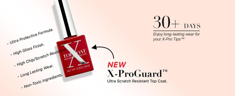 SXC Cosmetics X-Pro Tips French Tip Press on Nails – French Red Edition Starter Kit 150PCS, 15 Sizes, 5 Styles, Beginner-Friendly Red117Kit-M Square