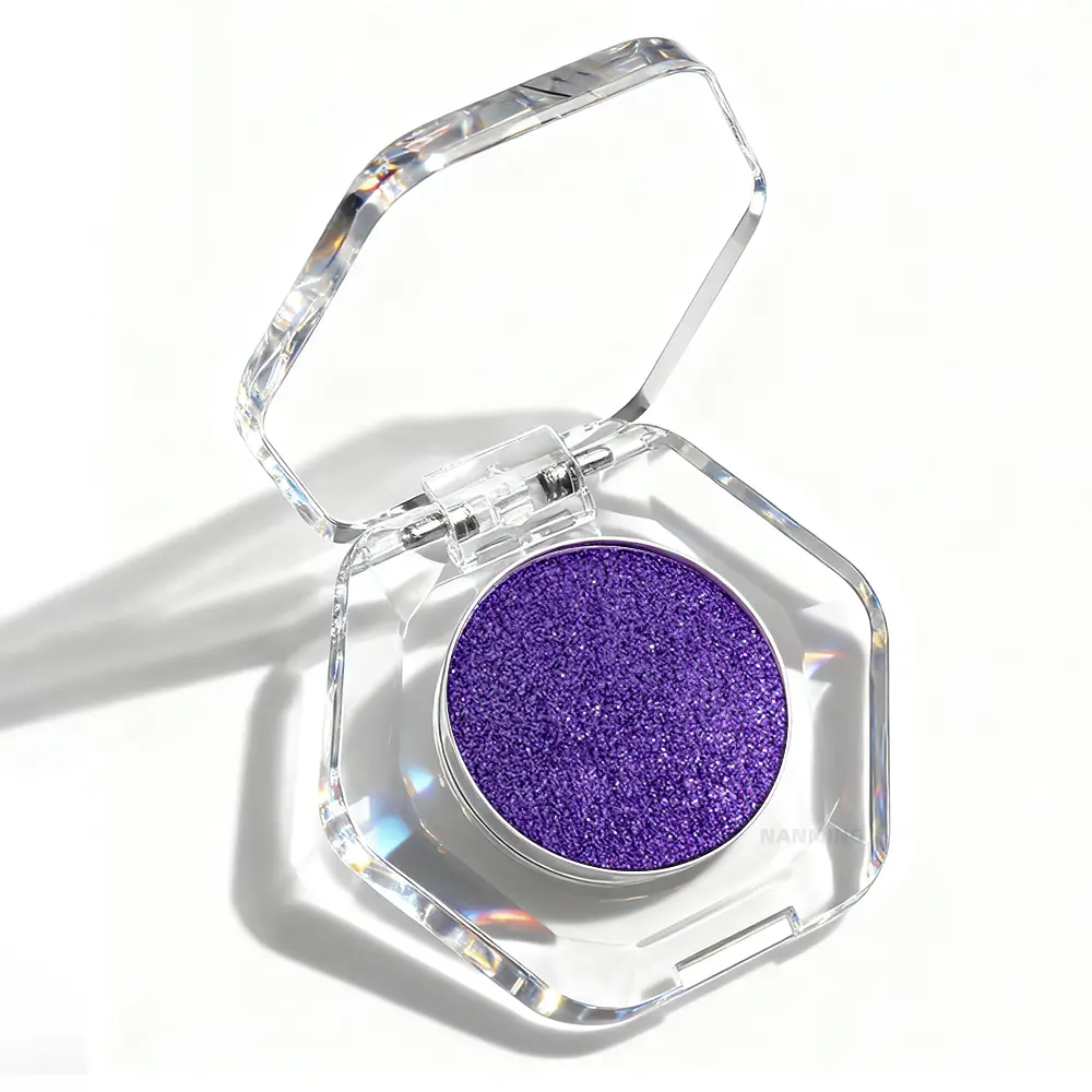 Glitter Eyeshadow Single Multi Chrome, High Pigmented Metallic Shimmer Waterproof Long Lasting Smooth Eye Makeup, Talc Free Multi Color#SummerVibe