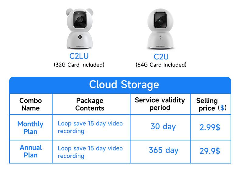 【New Year Big Sales】CINMOORE 4MP/2.5K With 32GB Storage Card pet camera WiFi Indoor Security Camera camara de seguridad de casa Two-Way Audio Night Vision Clear Monitoring Recording Baby Crying monitoring cameras for home 360 camera mini camera Button Sd