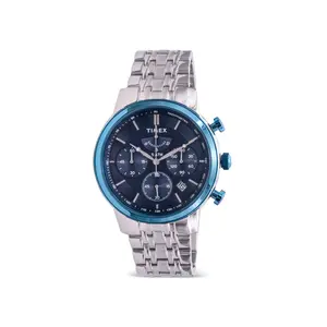 Timex Stainless Steel Chronograph Mens Watch