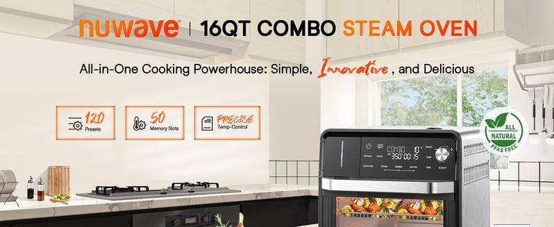 Nuwave Combi Steam Oven - Sous Vide Combi Steam Oven Nuwave Combi Steam Oven - Sous Vide Combi Steam Oven