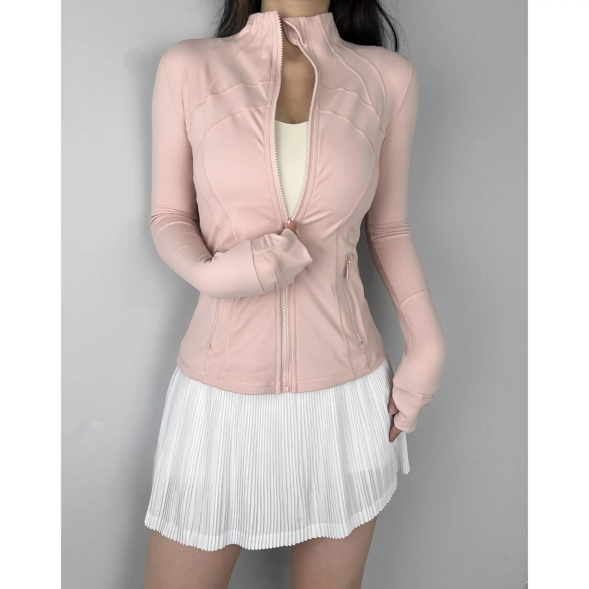 Cherry blossom pink coat