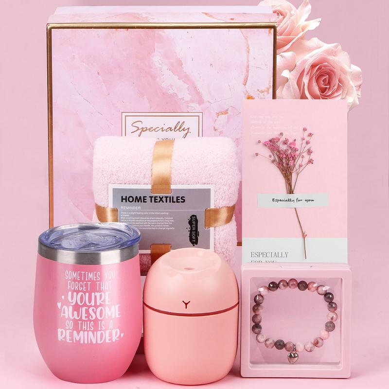 Gifts for Women Birthday Gifts, Spa Gifts Set- 10 Pcs Christmas Valentine's Mother's Day Gifts and Cherry Blossoms Self Care Package Gifts Women, Relaxing Gifts Basket Thanksgiving gifts