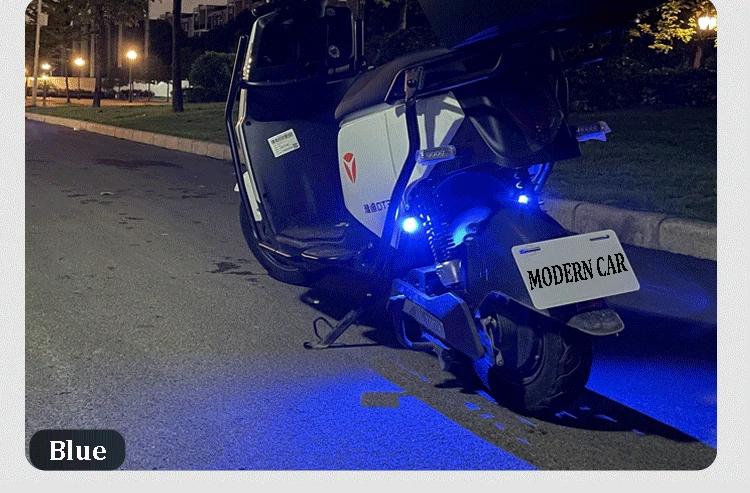 Wireless LED Strobe Lights RGB USB Charge IP65 Waterproof Anti-Collision for Car Motorcycle Drone & RC Aircraft Bike