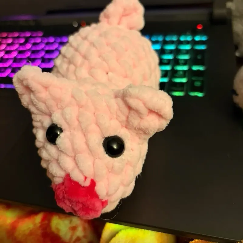 Custom small crochet plushiest