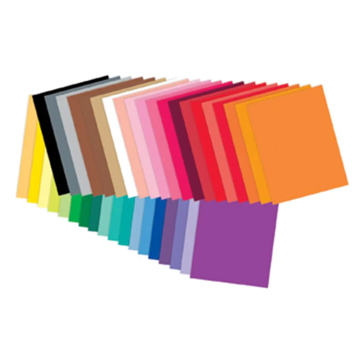 Pacon Corporation Tru-Ray Colored Construction Paper, 9x12 in Purple, 50 per Pack, 76lb Acid-Free Fade-Resistant Paper for Scoring Folds, Office & School Stationery Supplies, Colored Paper, Acid-Free Paper
