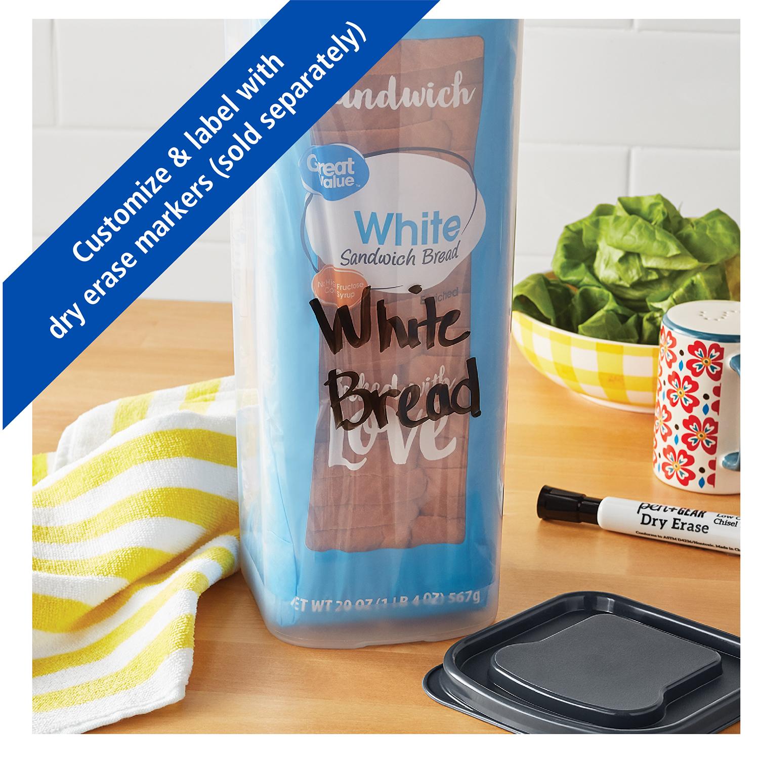 Clear Plastic Durable Bread Food Storage Container