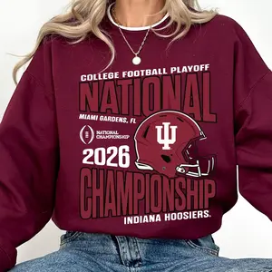 Indiana Hoosiers Champions Sweater,Indiana Football Champion Shirt, Colleague 2026 Champion Tee