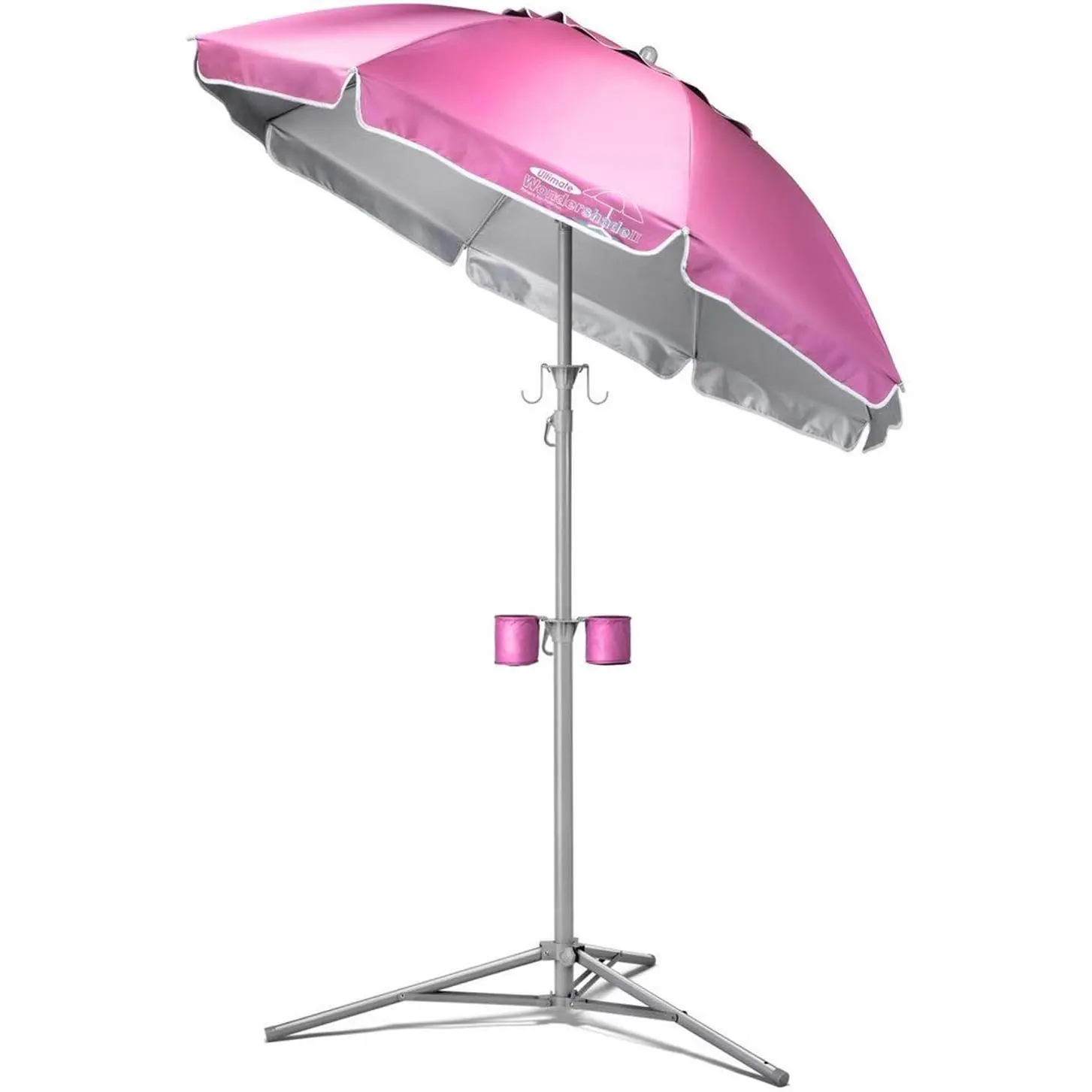 Ultimate Portable Sun Shade Umbrella, Lightweight Adjustable Instant Sun Protection - Pink
