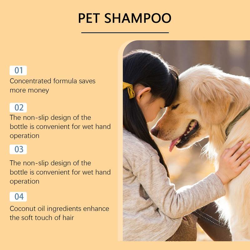 Pet Shampoo (300g) Is A Gentle And Cleansing Shampoo That Makes The Fur Of Pet Cats And Dogs Smooth And Free Of Tangleslitter pellets, spray, litter tray, litter box, removal