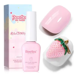 Beetles Spring Hema Free Gel Nail Polish, DIY Nails at home gift Glow Manicure  cosmetic Cutics Spring Nail Gift for mom