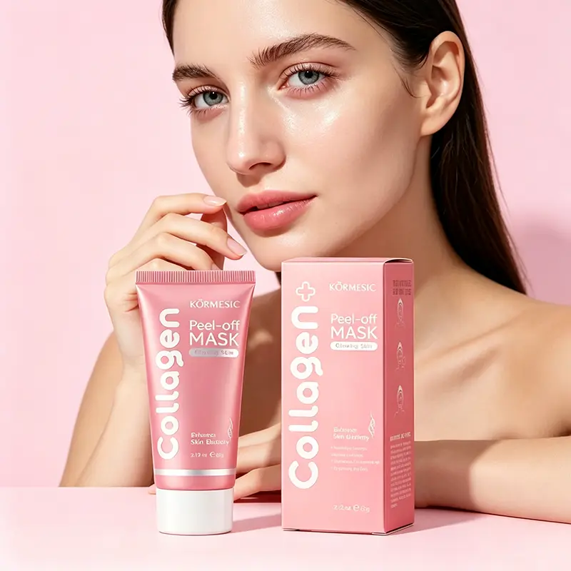 This 60ml (2.12 fluid ounces) collagen night care facial mask focuses on firming and moisturizing, nourishing and repairing at night, helping to create transparent vitreous muscle, suitable for all skin types