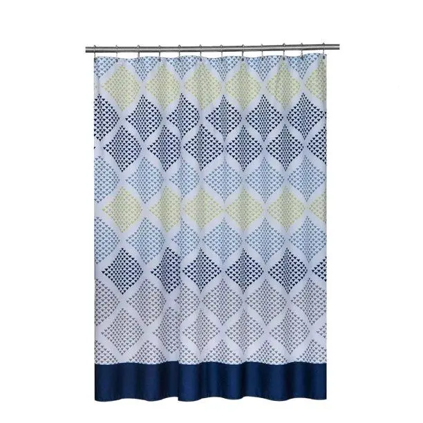 Printed Shower Curtain 70 x 72 in Bathroom Curtain Home Collection