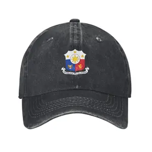 Philippines Philippinese Filipinos National Emblem Baseball casquette Cap for Men Women Classical Casual Adult Adjustable Comfortable Trucker Caps Dad Hat Golf Tennis Sports