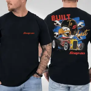 Snap-On Tools Built To Last T-Shirt, Vintage Mechanic Logo Graphic Design, Gift for Mechanics