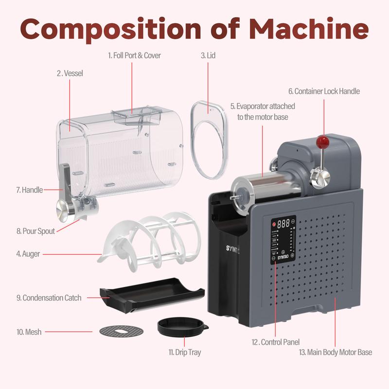 Slushie Machine-[Halloween and Christmas Gift]. Slushie Machine with 6 Preset Programs, 88oz Frozen Drink Maker for slush, Margaritas, Smoothie, Frappés, Milkshakes, Wine, and Auto-Cleaning