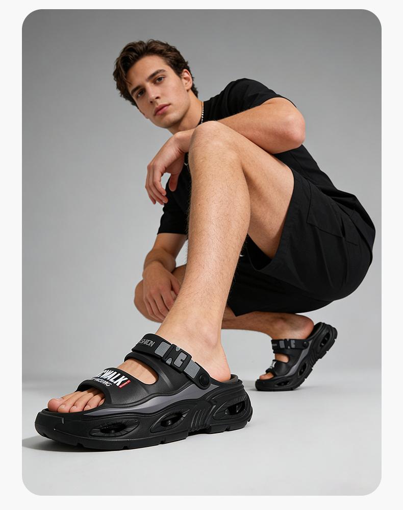 Men's Stylish Comfortable Sandals Soft Non-Sore Anti- Slip for Office Travel Beach Home All-Day Comfort Versatile Design Perfect for Every Occasion